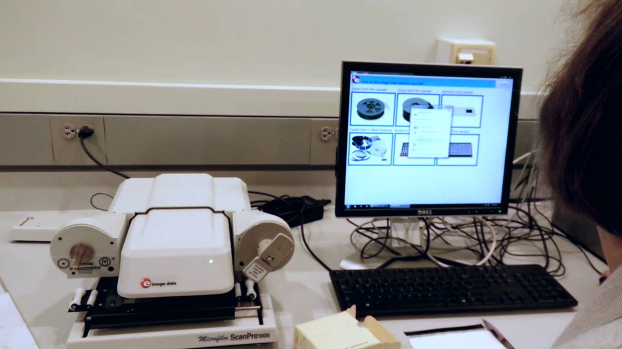 Microfilm scanner tutorial - Hutchins Library