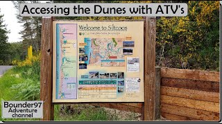 Directions to Florence sand dunes (Oregon), May 2023