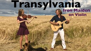 Transylvania (IRON MAIDEN) Acoustic - Violin &amp; Guitar Cover