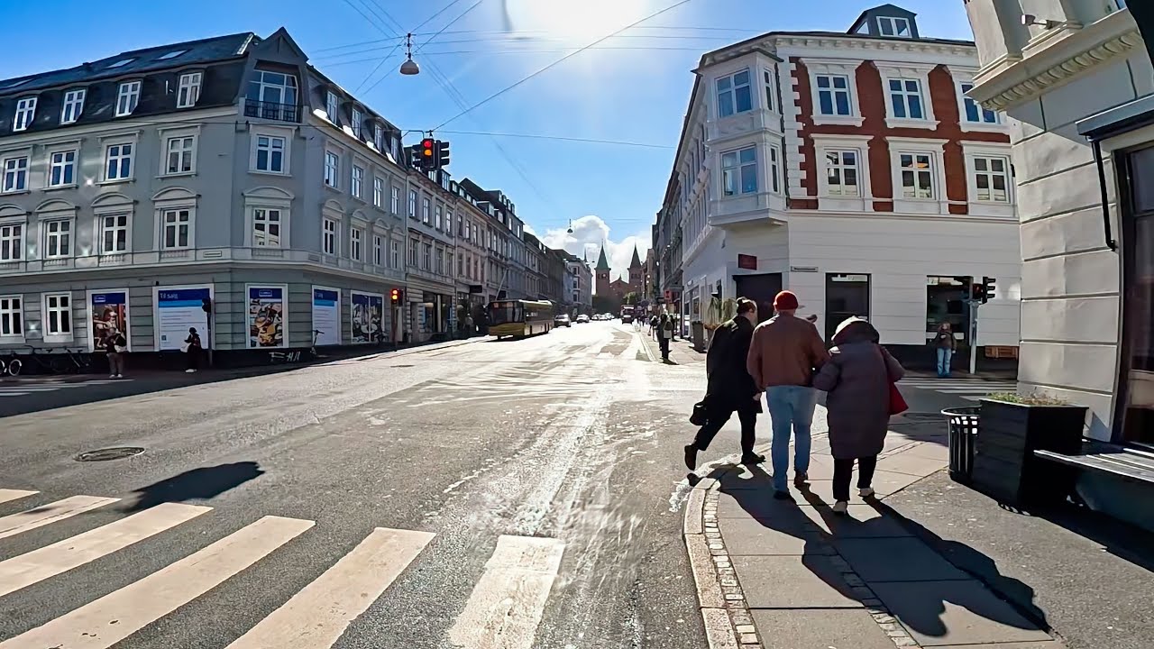 POV Cycling Aarhus – From University Park through Frederiksbjerg to Ballehage Beach