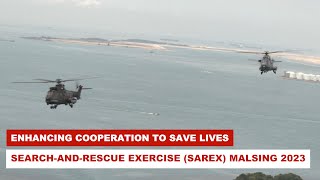 Enhancing Cooperation To Save S: Search - And - Rescue Exercise (Sarex) Malsing 2023 Resimi