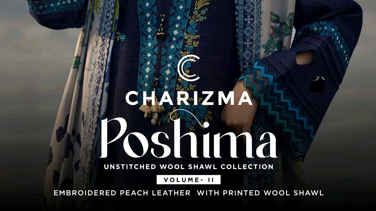CHARIZMA POSHIMA EMBROIDERED PEACH LEATHER COLLECTIONS VOL 2