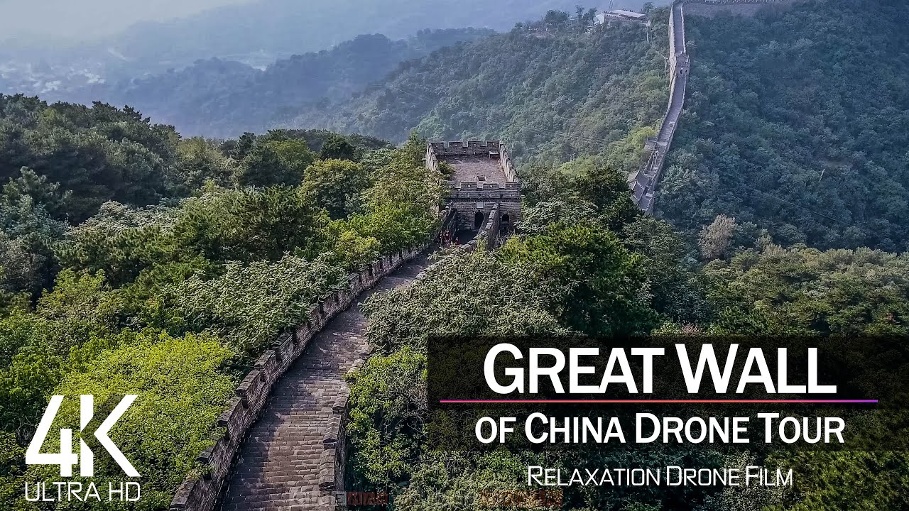 【4K】¼ HOUR DRONE FILM: «The Great Wall of China» 🔥🔥🔥 Ultra HD 🎵