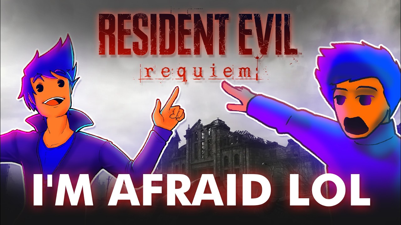 Man-child Gets Scared of Horror Game (Resident Evil 9)