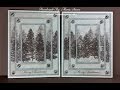 CTMH Triple Christmas Card - Close To My Heart -Second generation stamping technique