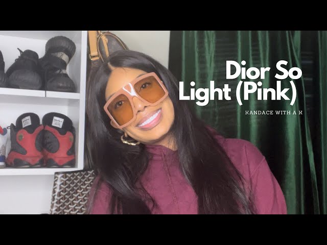 Dior Diorsolight1 Sunglasses in Black  Lyst