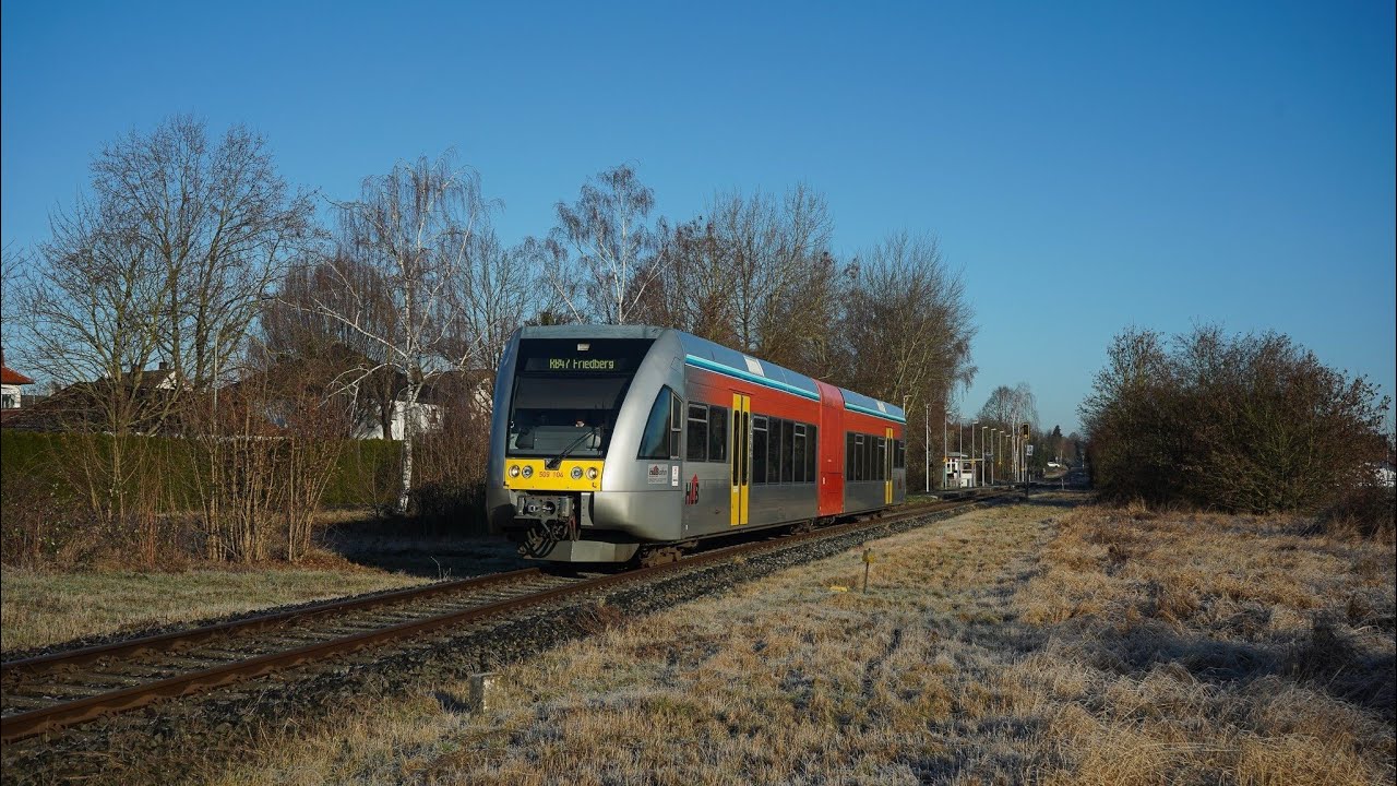 Die wohl letzten Wochen der HLB GTW im Wetteraunetz
