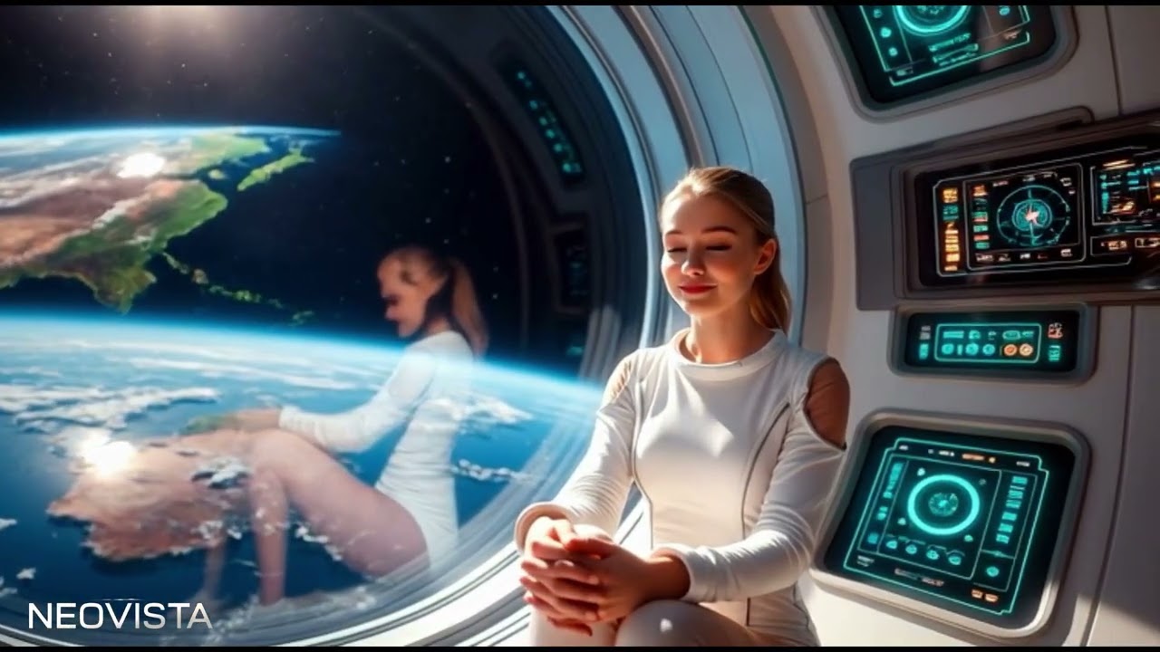 FUTURE IN 8K 🚀 Futuristic Luxury Architecture & Cinematic Sci-Fi Woman