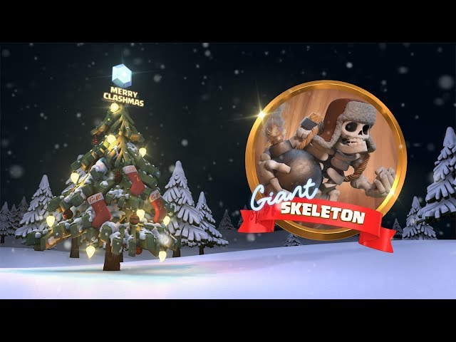 Clash of clans: giant skeleton returns! clashmas update 2017