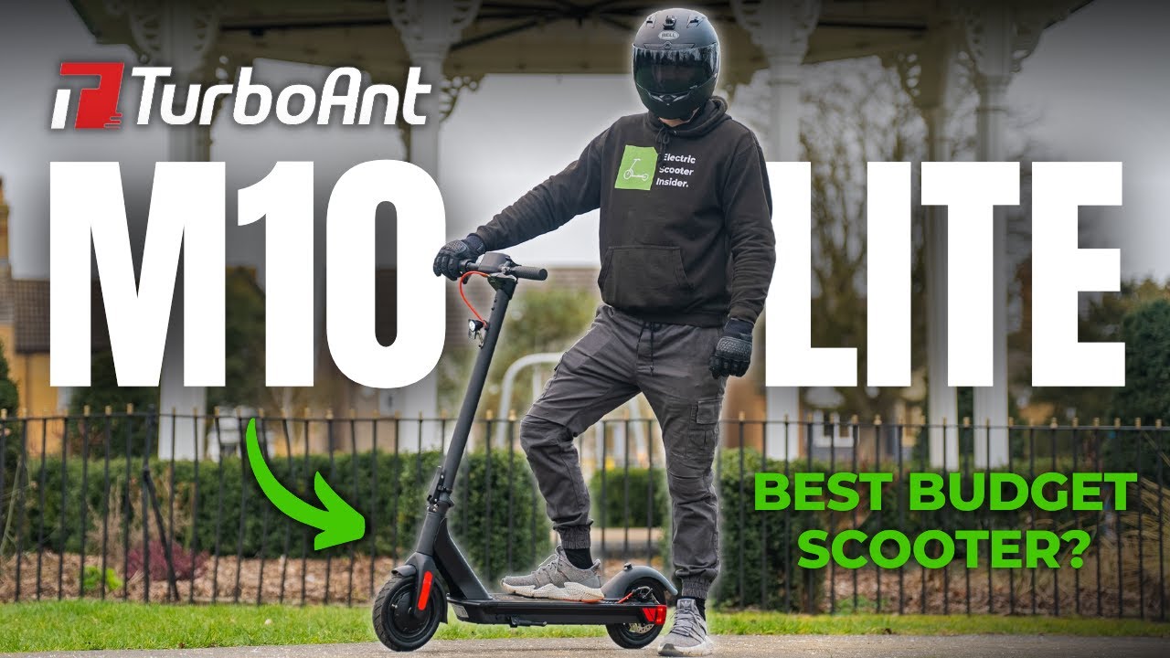 Turboant M10 Lite: I've reviewed 26 CHEAP e-scooters…and THIS one is the  best - YouTube