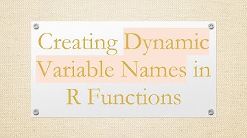 Creating Dynamic Variable Names in R Functions