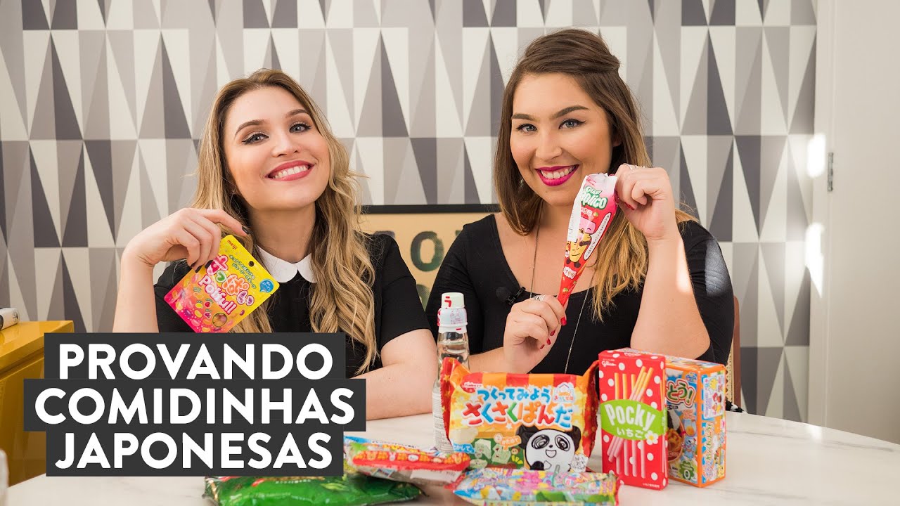 Provando comidinhas japonesas com Ju Ferreira! Por Lu Ferreira - Chata de Galocha