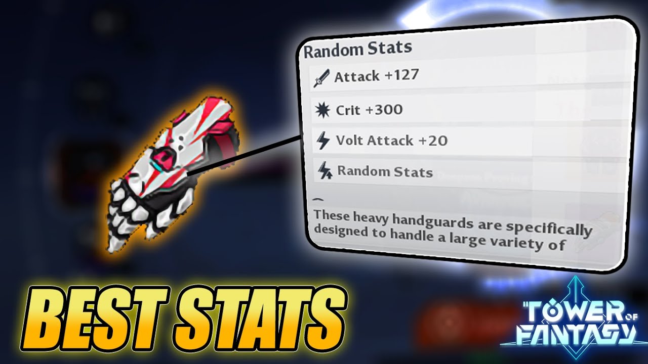 All Equipment Best Random Entry Slot Tower Of Fantasy YouTube