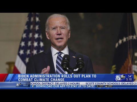 Biden: 'We can't wait any longer' to address climate crisis