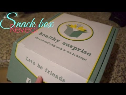 Healthy Surprise Unboxing Healthy Snack Box Subscription cleanandlean RunToTheFinish