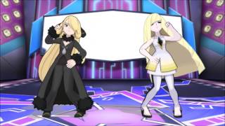 Pokemon Ms Mmd - Squid Sister Dance Cynthia & Lusamine