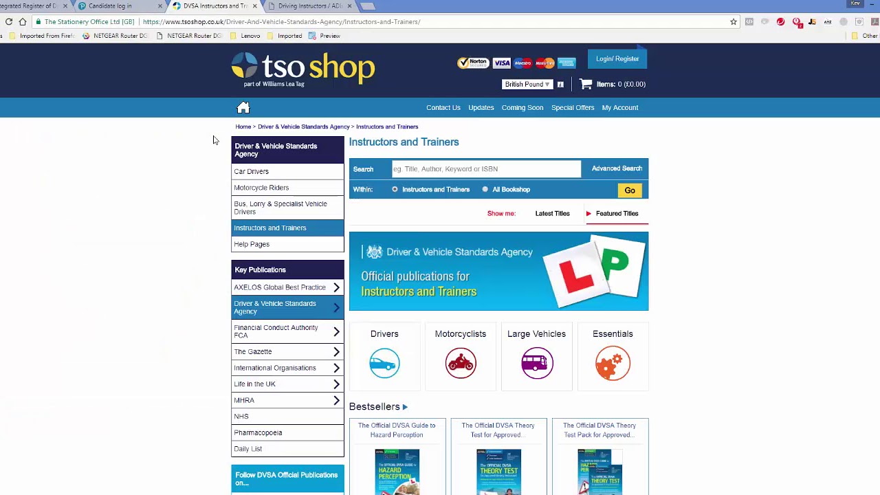 ADI Training DVSA registration - YouTube
