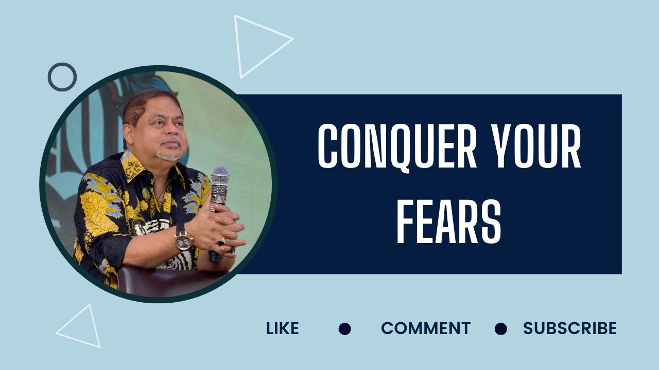 Conquer your Fears and you Conquer the World | Vijay Eswaran @ VCC 2022