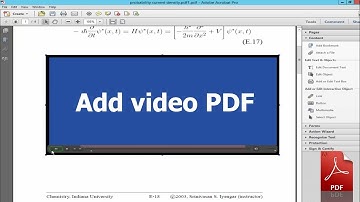 How to Easily share or add a video in a PDF file using Adobe Acrobat Pro