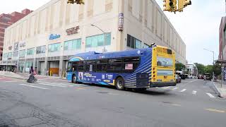 MTA NYCT on the Q85 to Jamaica Parsons-Archer at Archer Av 160th St Pre-QBNR