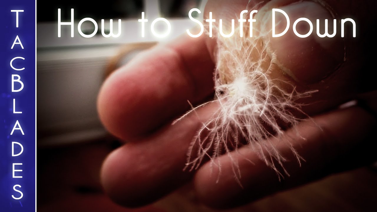 Как набить пуховое одеяло