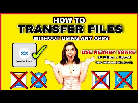 HOW TO TRANSFER FILES USING NEARBY SHARE | HOW TO USE NEARBY SHARE IN