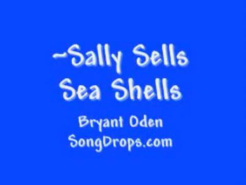 Sally Sells Sea Shells: A tongue twister song - YouTube