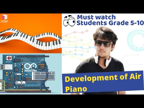 Lesson 14 - Free Robotics Classes | Development of Air Piano | Coding Blocks Junior