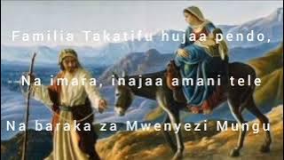 Familia Takatifu || Basil A.  Lukando || Video Lyrics.
