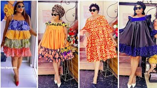 ❤️2026 Short Ankara Maxi Dress styles | Cute Mini Kaba Gown Styles | Ankara Short dresses