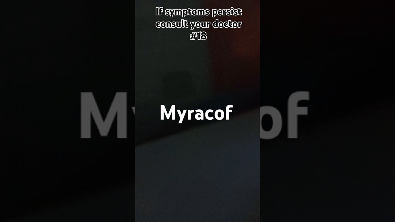 If symptoms persist consult your doctor #18 