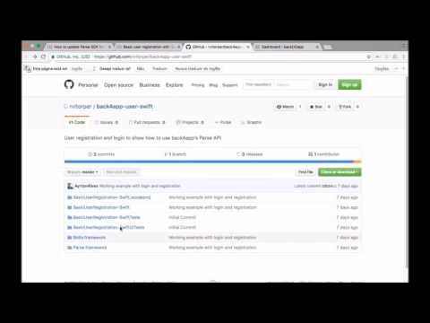 User registration in minutes using Swift and Back4App