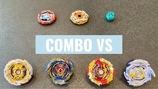 World Helios II vs The Gauntlet | Beyblade Combo | Beyblade Burst Superking ベイブレードバースト ベイブレードコンボ
