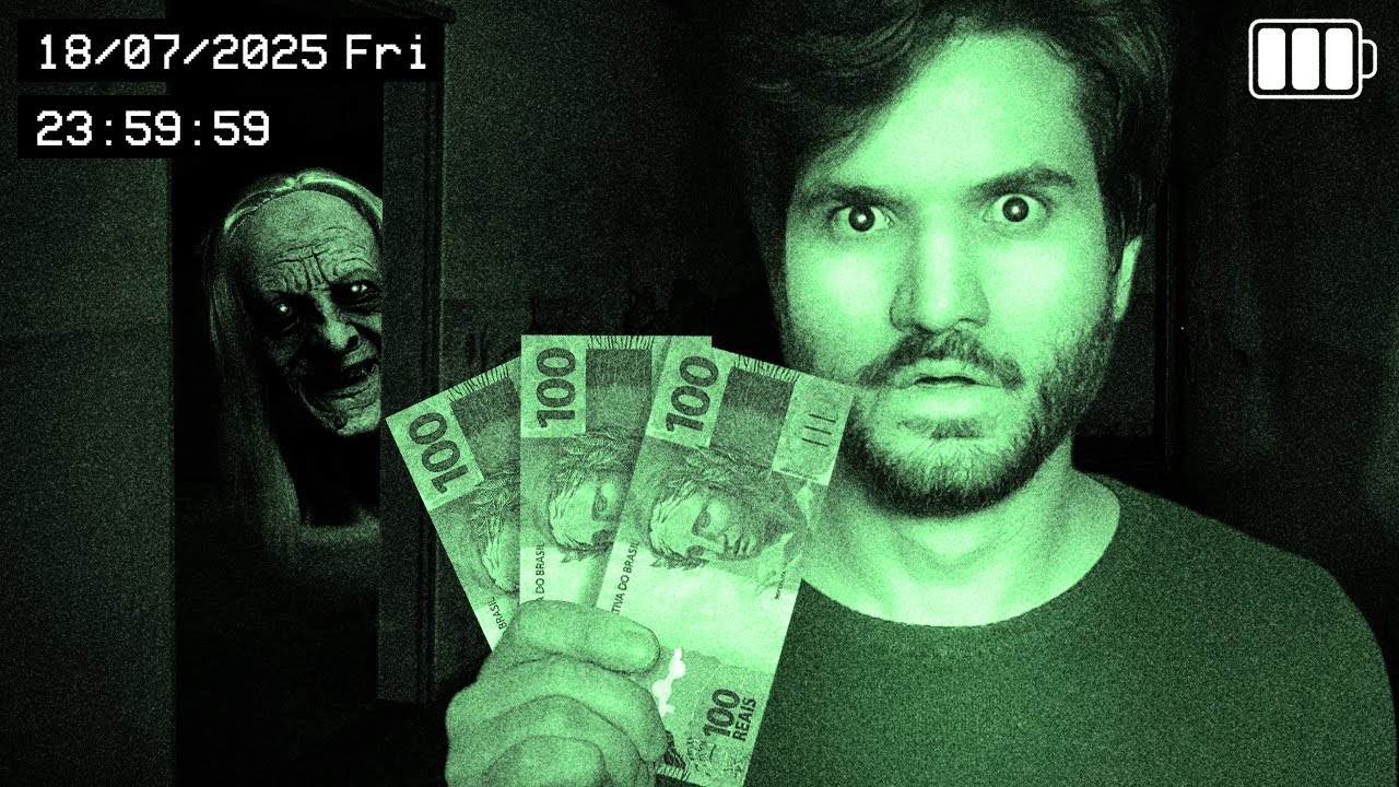 POR 10.000 REAIS VOCÊ PASSARIA 3 NOITES NESSE PRÉDIO ABANDONADO?