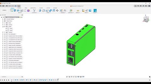 How to Design a Custom Raspberry Pi Case in Fusion 360.