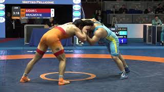 Famous 1/8 FS - 97 kg: S. KADIAN (IND) v. M. IBRAGIMOV (KAZ) Wealth