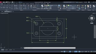 AutoCAD Practice Problem - 3