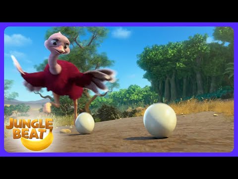 Jungle Beat - Funny Egg Chase! | Kids Cartoons | WildBrain Toon Town