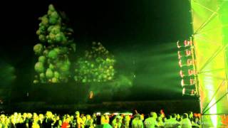 TUBORG green ROCK castle - 3D projections mapping (Apocalyptica)