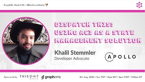 Using Apollo Client 3 as a State Management Solution by Khalil Stemmler @ GraphQL Madrid #2