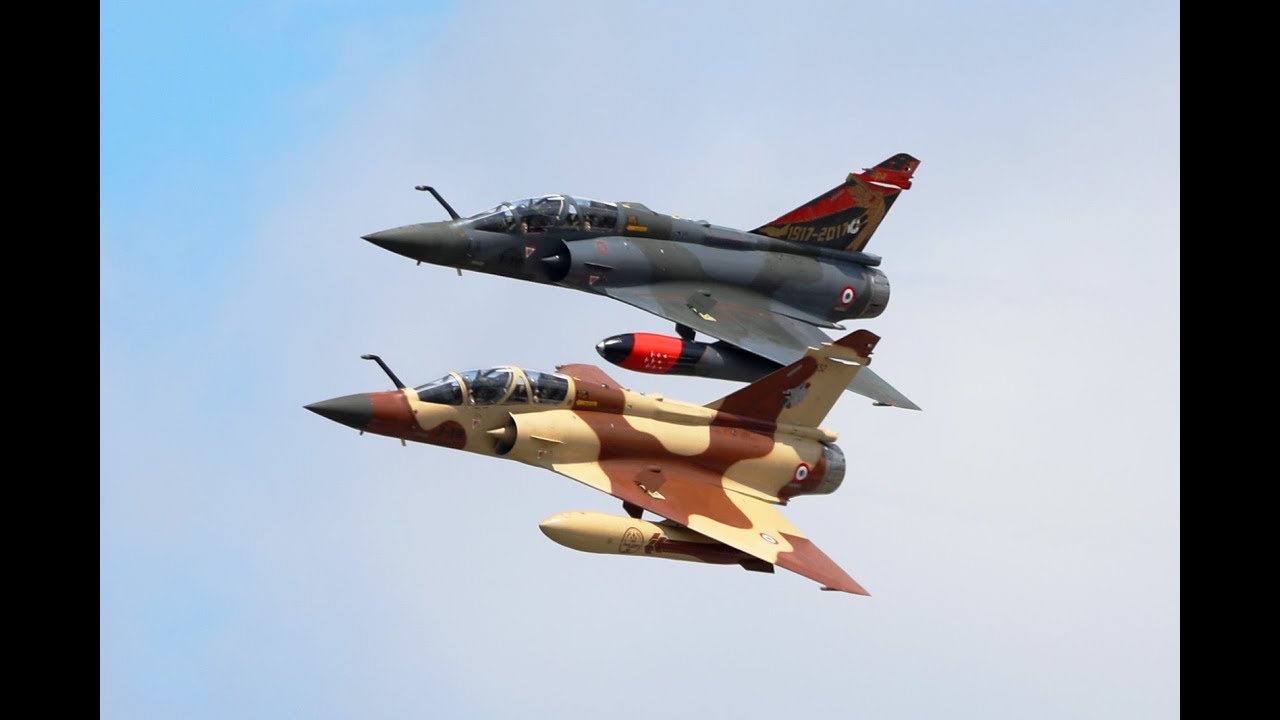 "Couteau Delta" New Frech Mirage 2000 tactical display team -RIAT2017-