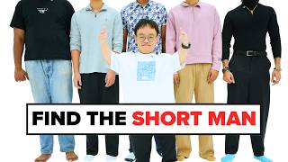 Guess the Fake Tall Person Guess the Fake Tall Person