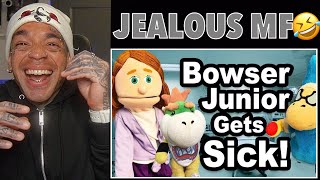 SML Movie: Bowser Junior Gets Sick [re-reaction]