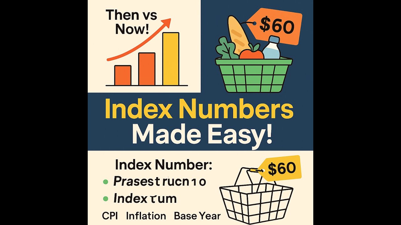 Index Numbers Made Simple! 📊 | What is an Index Number? (Easy Example)