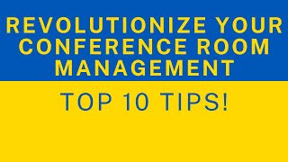 Revolutionize Your Conference Room Management Software: Top 10 Tips! screenshot 1