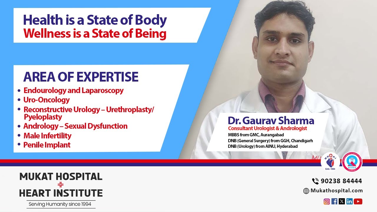 Urologist and Andrologist Specialist in Chandigarh - Mukat Hospital 🏥