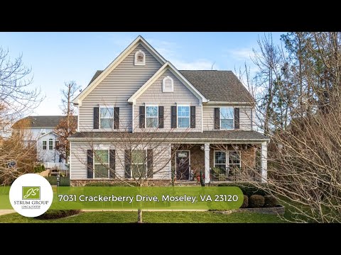 7031 Crackerberry Drive, Moseley, VA home video tour