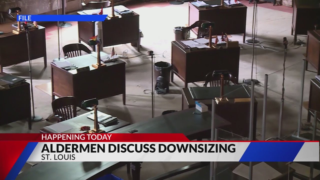 Aldermen discussing downsizing today