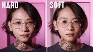 Làm MỊN DA bằng ÁNH SÁNG MỀM | HARD vs SOFT LIGHT screenshot 2