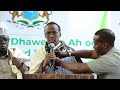 Hoggaamiyaha Hirshabeelle Cali Guudlaawe “Reer Hirshabeelle guddoomiye Jaamacow waa dad ku jecel,